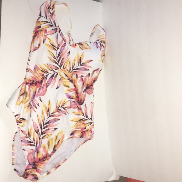 NWT Kona Sol V-Neck Crossback Onepiece Swimsuit - Picture 3 of 5